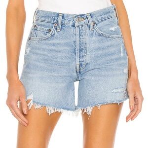 AGOLDE Parker Long Vintage Cut Off Short in color - Swapmeet